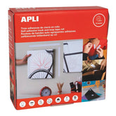 CINTA VELCRO ADHESIVA BLANCA 2 CM X 10 M | 1 UNIDADES | (APLI)
